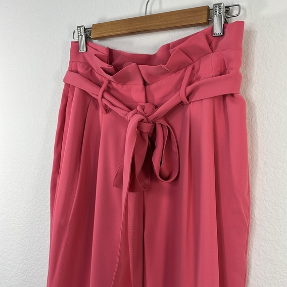 BODEN Melina Trouser‎ Pant Blush Pink size 6R Paperbag Pant - Picture 3 of 12